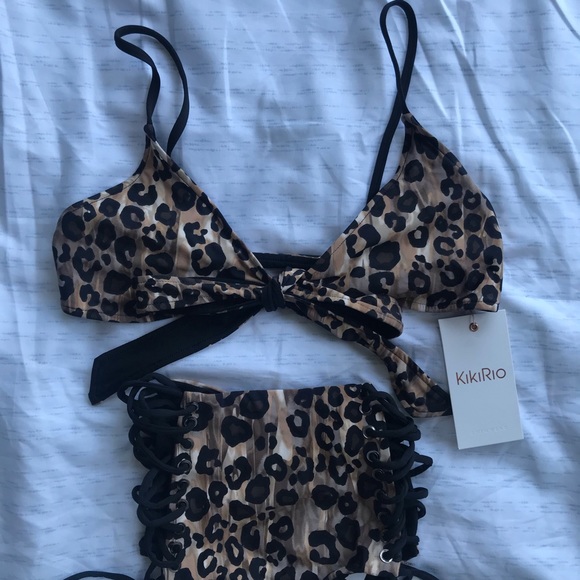 BRAND NEW Kikirio Cheetah Bikini (bottom only) - Picture 2 of 3